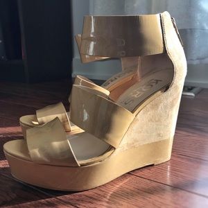 MICHAEL KORS Platform Wedge Heels